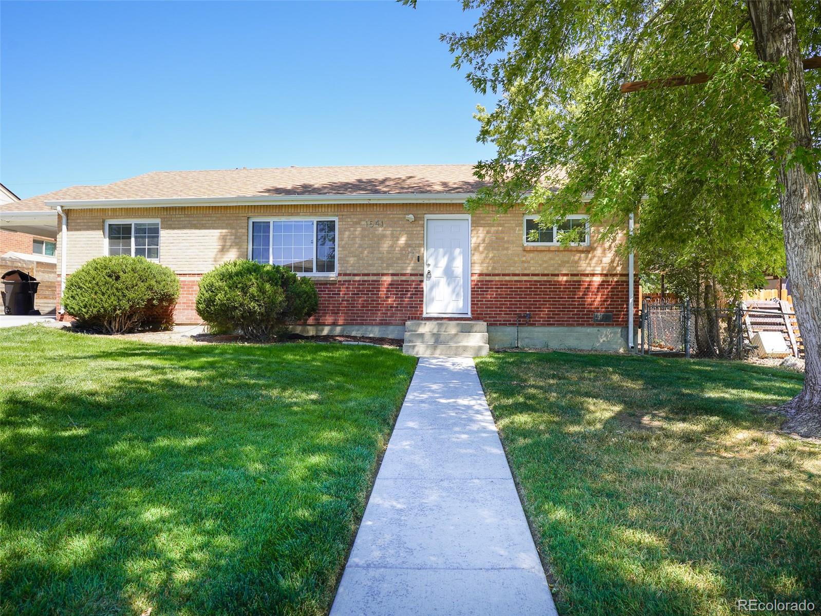 1541 E 95th Avenue, thornton MLS: 6742530 Beds: 3 Baths: 2 Price: $399,000