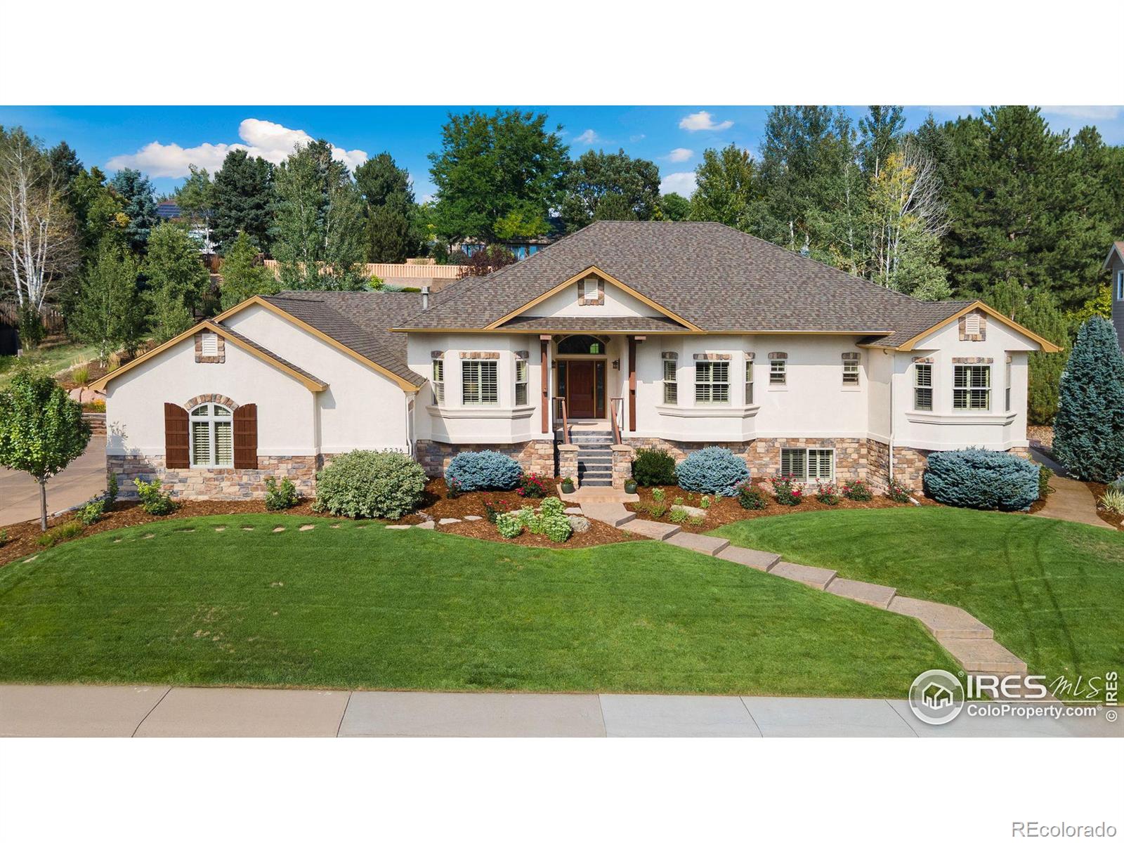 5236  Clarendon Hills Drive, fort collins MLS: 4567891017137 Beds: 4 Baths: 4 Price: $1,325,000