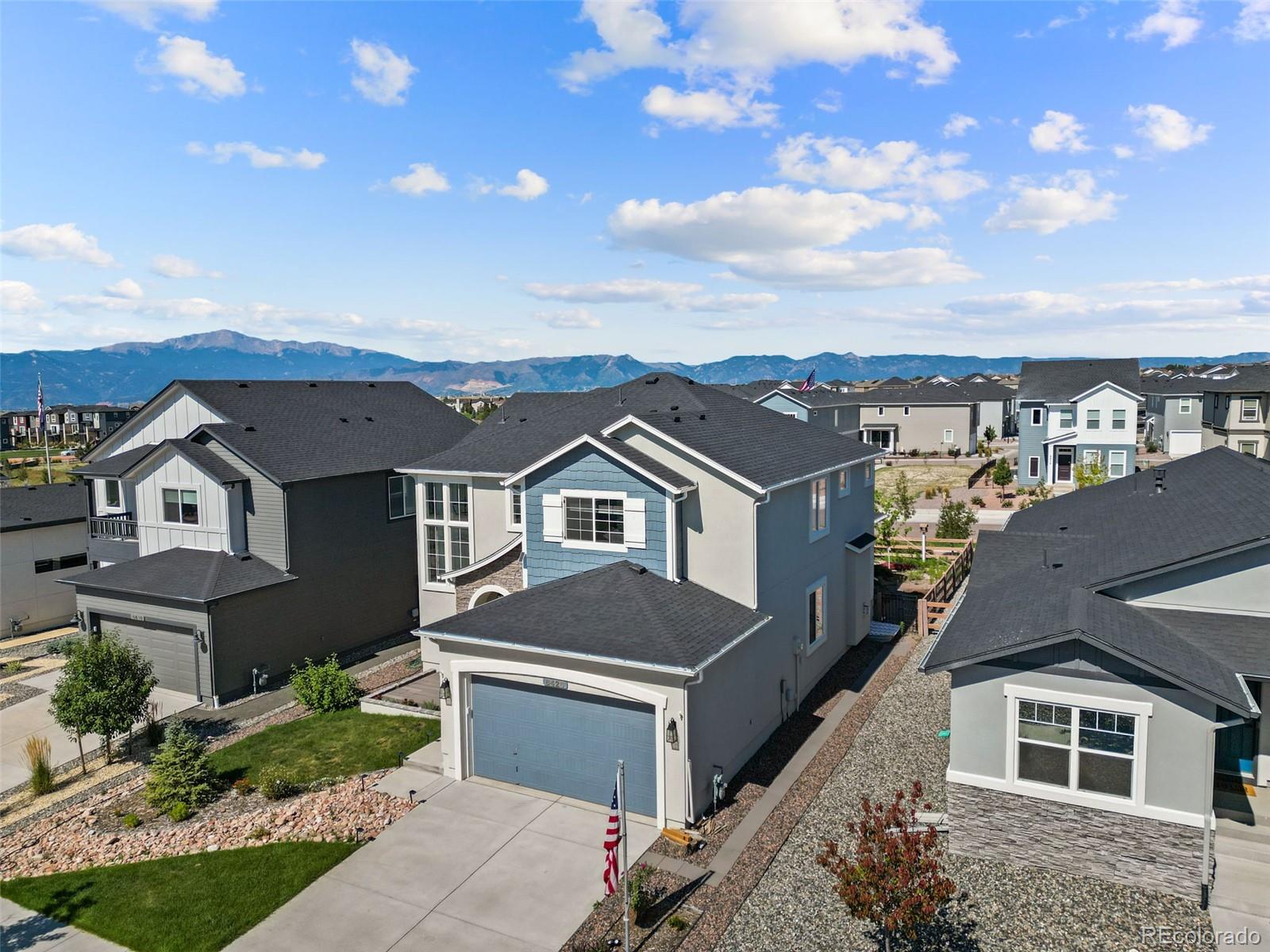Wolf Ranch Colorado Springs Home | MLS #: 64759056426  Wolf Gulch Drive, Colorado Springs Beds: 3 Baths: 3 Price: $644,900