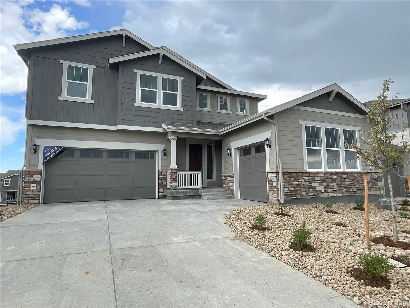 3789  Treadway Point, castle rock MLS: 6432840 Beds: 5 Baths: 4 Price: $849,900