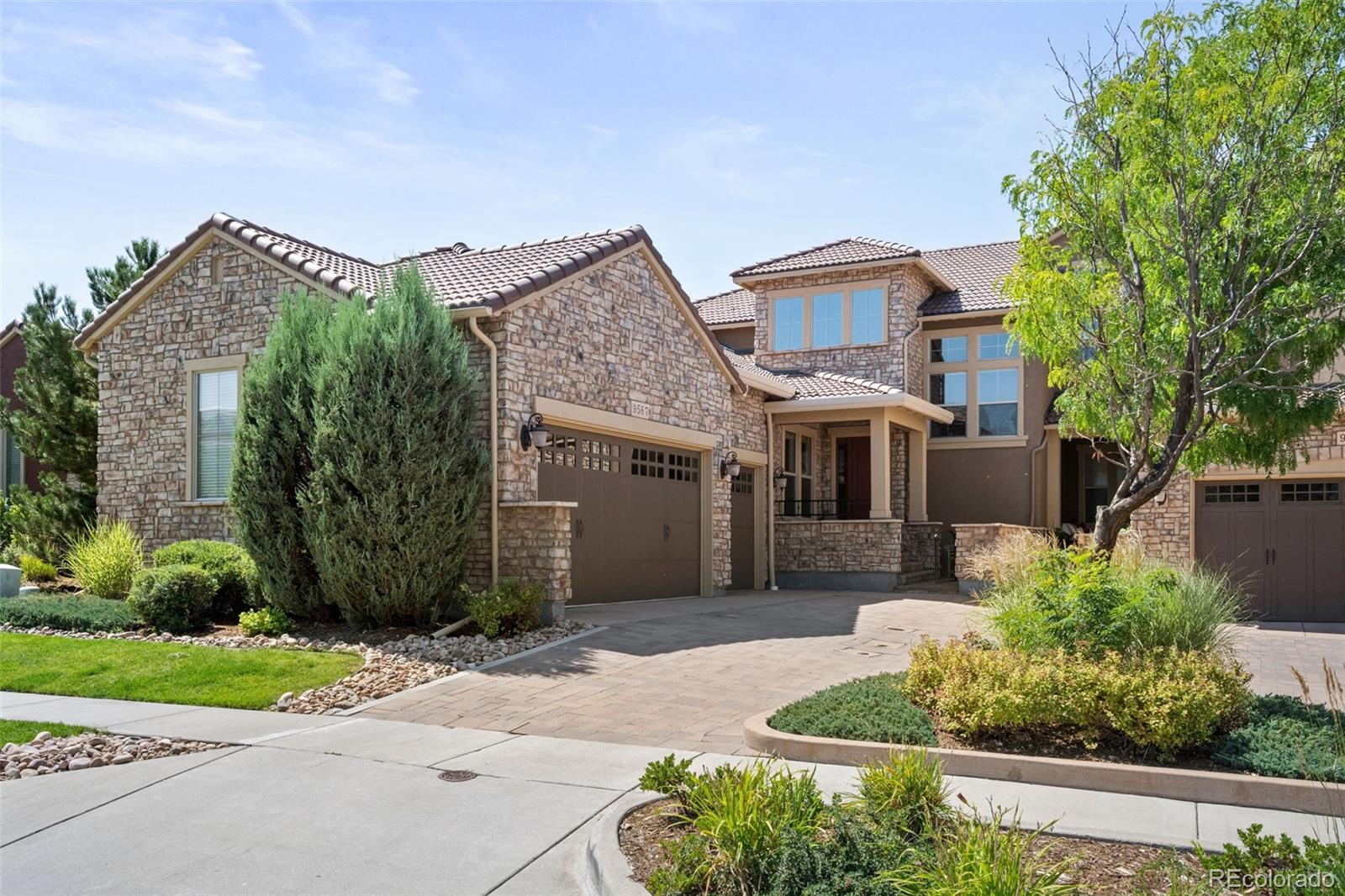 9567  Firenze Way , Highlands Ranch  MLS: 6133095 Beds: 3 Baths: 4 Price: $1,300,000