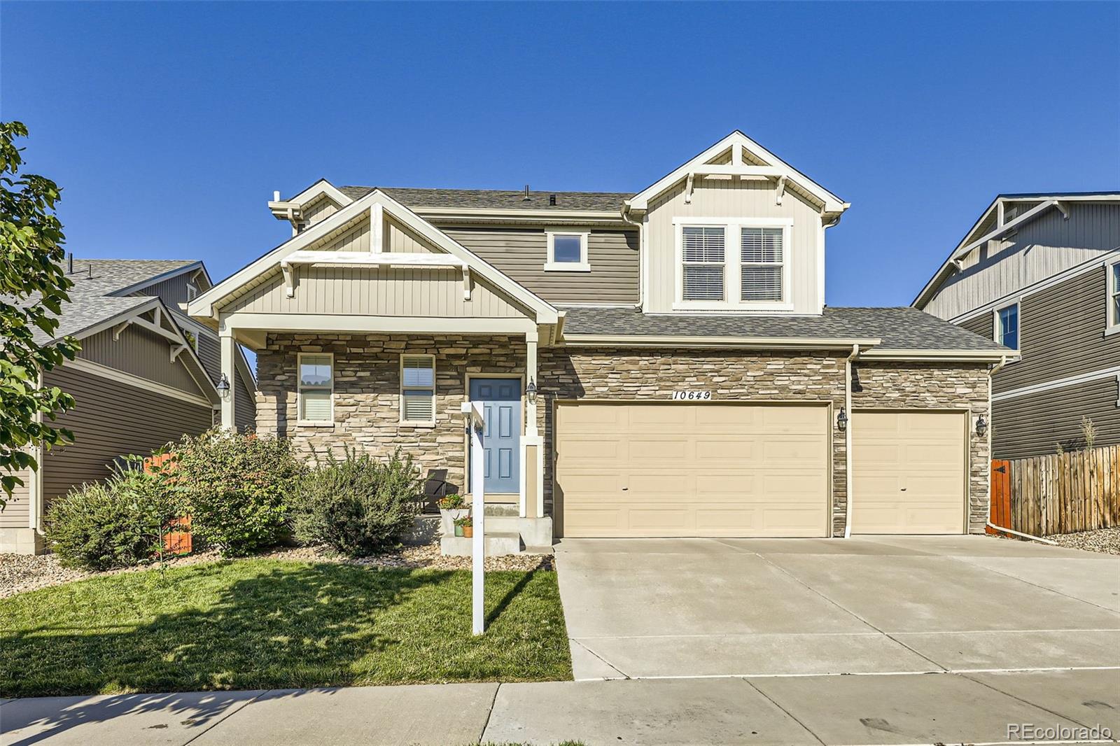 10649  Worchester Drive, commerce city MLS: 4918279 Beds: 3 Baths: 3 Price: $555,000