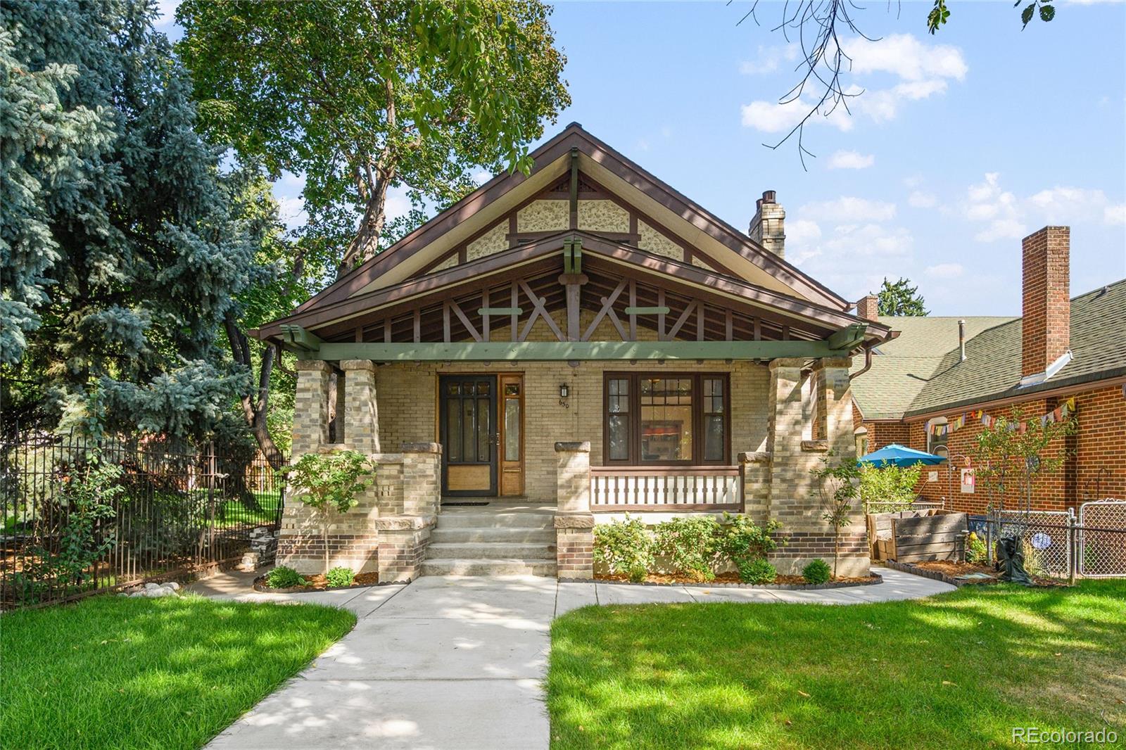 650 N Downing Street, denver MLS: 7651453 Beds: 5 Baths: 4 Price: $1,595,000