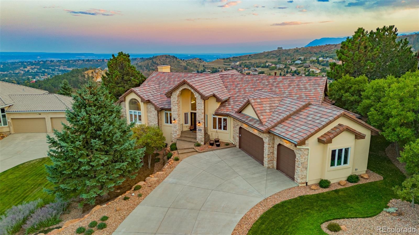 Peregrine Colorado Springs Home | MLS #: 18613163015  Blodgett Drive, Colorado Springs Beds: 4 Baths: 4 Price: $1,324,999