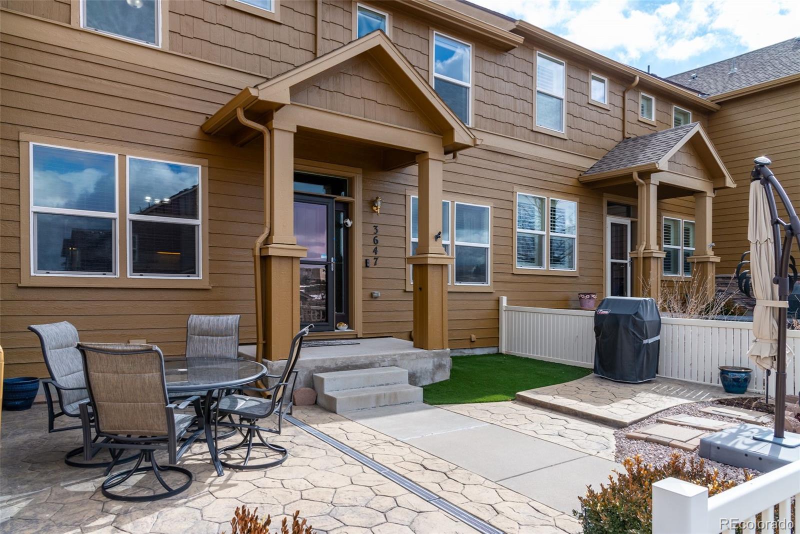 3647  Tranquility Trail , castle rock MLS: 9242782 Beds: 2 Baths: 3 Price: $450,000