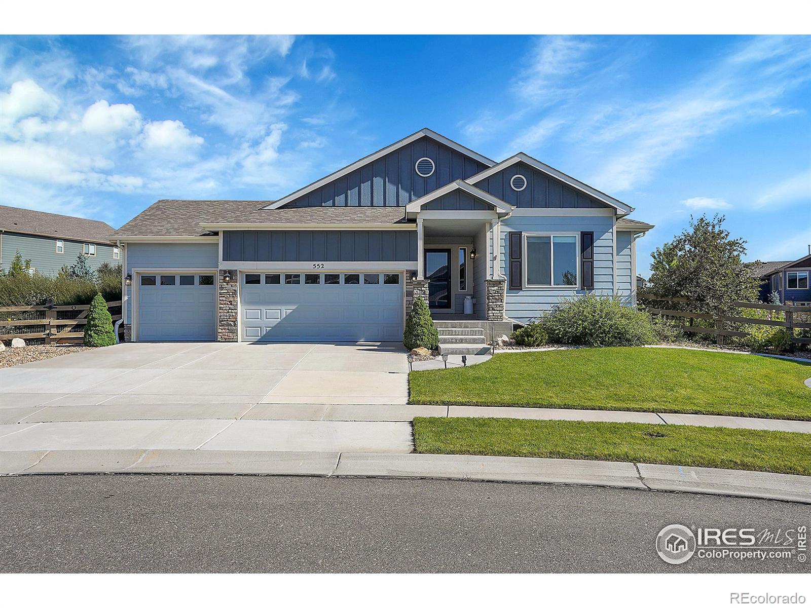 552  Mount Rainier Court, berthoud MLS: 4567891018040 Beds: 5 Baths: 3 Price: $725,000