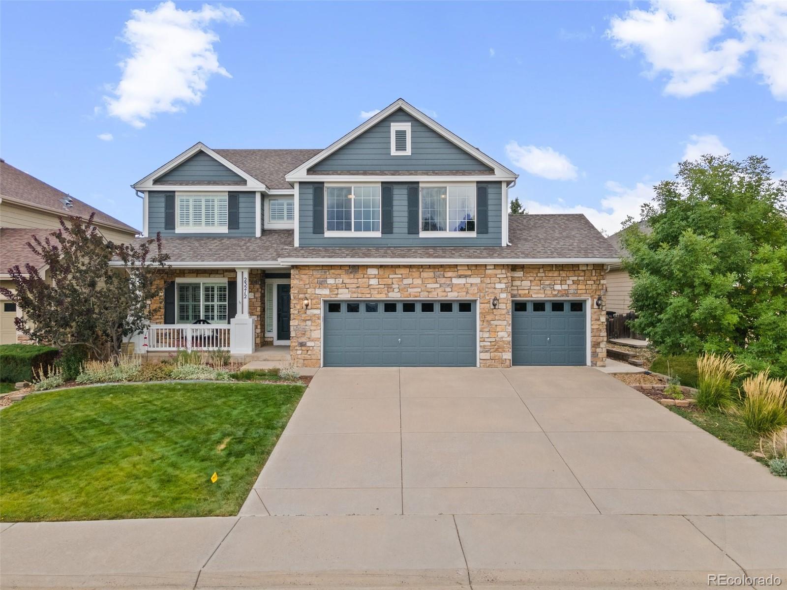 23212  Song Bird Hills Way, parker MLS: 1589297 Beds: 5 Baths: 4 Price: $749,000