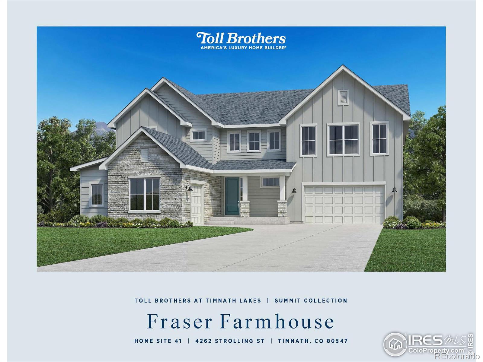 4262  Strolling Street, timnath MLS: 4567891018908 Beds: 4 Baths: 4 Price: $1,400,000