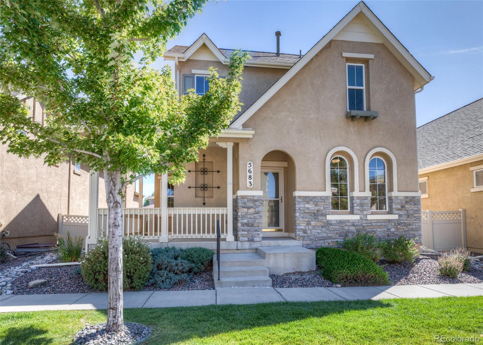 Wolf Ranch Colorado Springs Home | MLS #: 75035075683  Flicka Drive, Colorado Springs Beds: 3 Baths: 4 Price: $574,900
