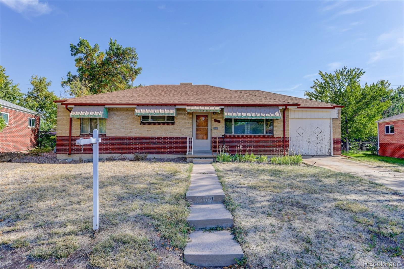 1450 S Winona Way, denver MLS: 2573074 Beds: 4 Baths: 2 Price: $400,000