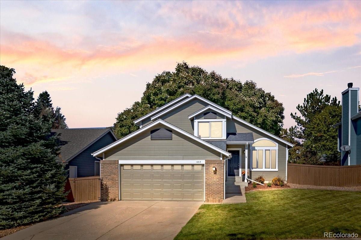 1065  Brittany Way, highlands ranch MLS: 7286160 Beds: 3 Baths: 3 Price: $595,000