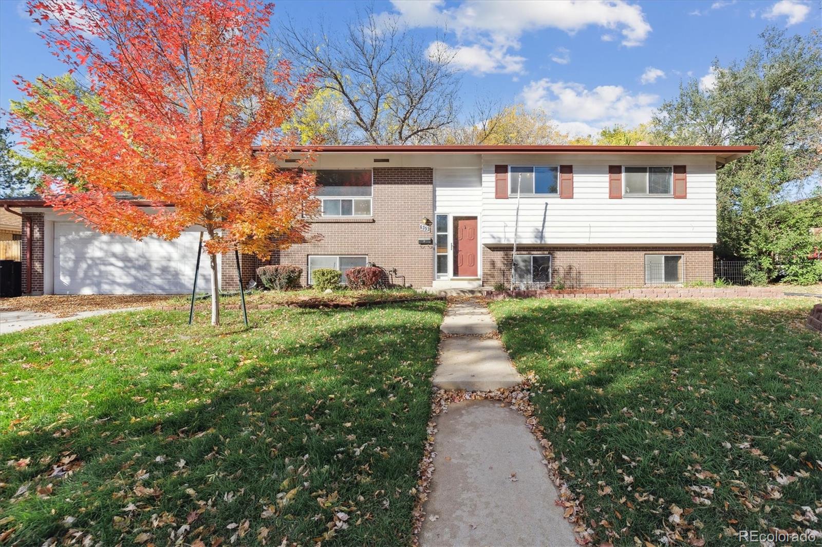 6353  Pierson Street, arvada MLS: 2100131 Beds: 4 Baths: 2 Price: $599,500