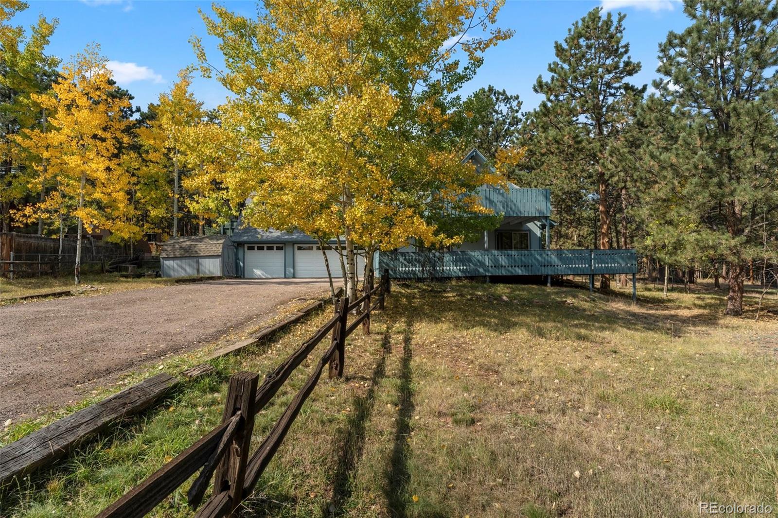 Whispering Pines Woodland Park Home | MLS #: 9195432604  Whispering Winds Drive, Woodland Park Beds: 3 Baths: 2 Price: $500,000