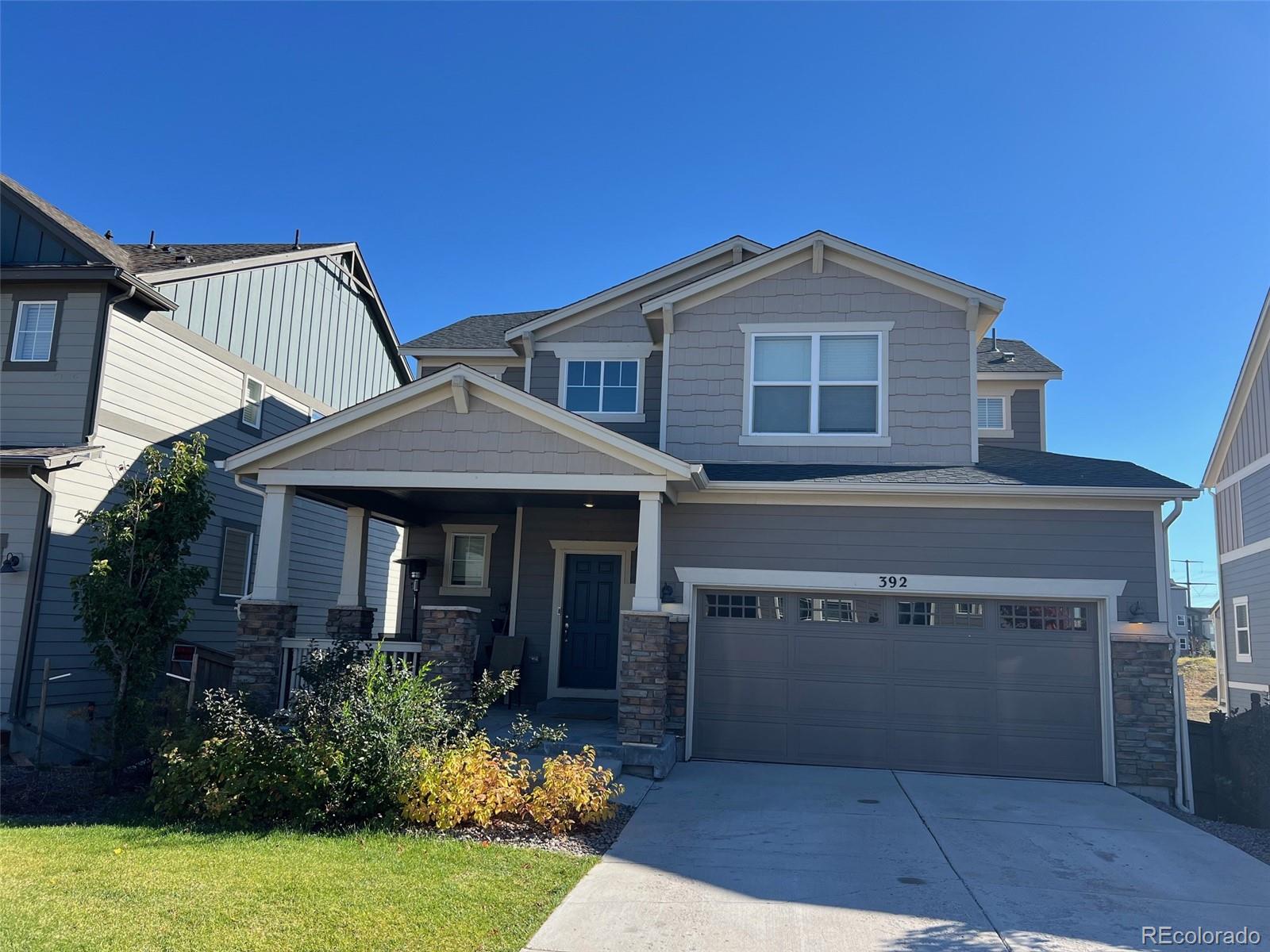 392  Hyde Park Circle, castle pines MLS: 3029704 Beds: 3 Baths: 3 Price: $645,000