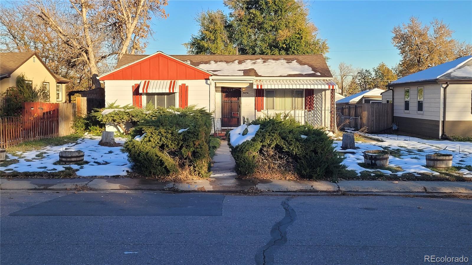 4870  Vallejo Street, denver MLS: 7107640 Beds: 3 Baths: 1 Price: $400,000