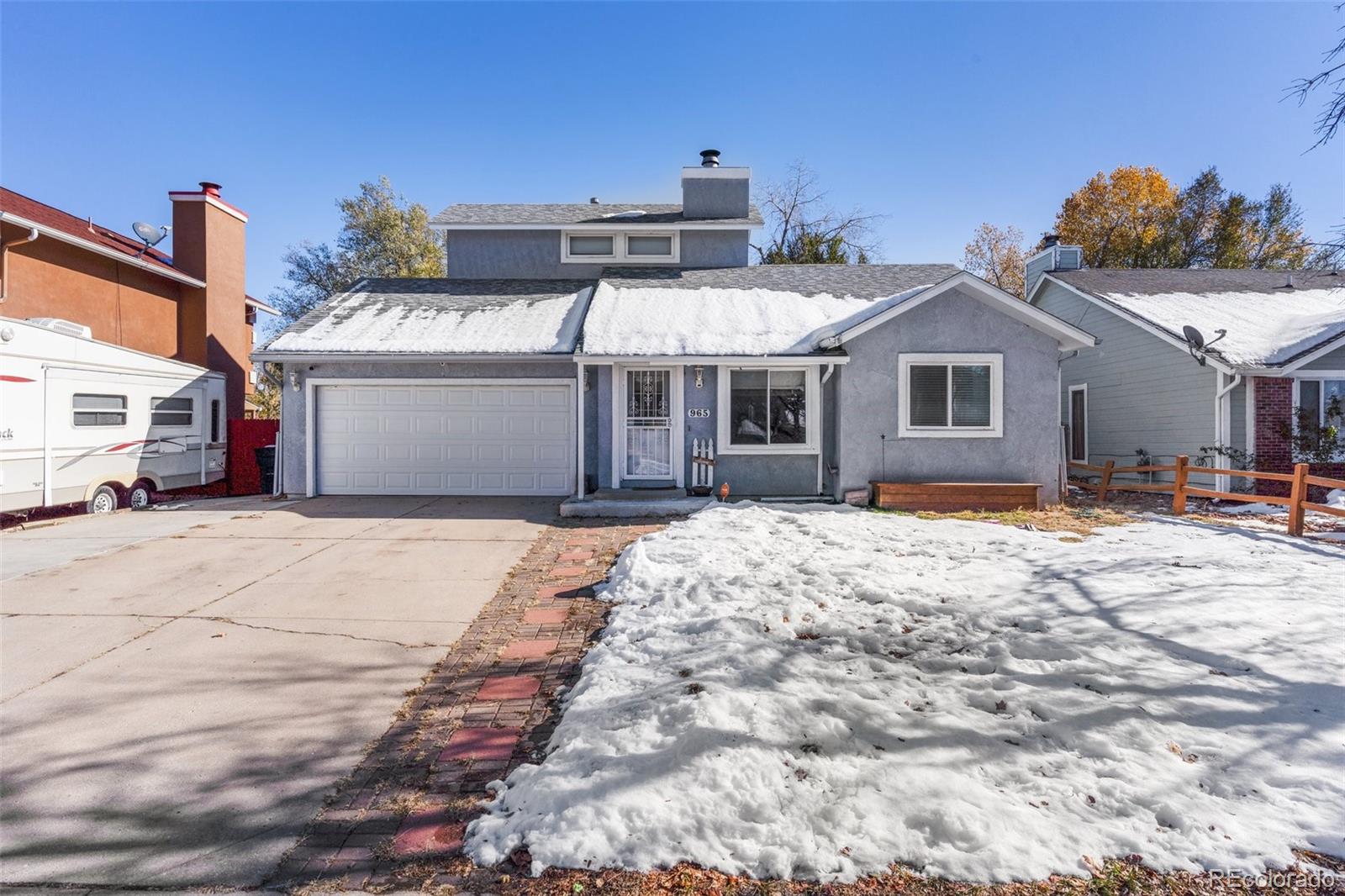 Trail Ridge Colorado Springs Home | MLS #: 1730930965  Greenbrier Drive, Colorado Springs Beds: 3 Baths: 2 Price: $380,000