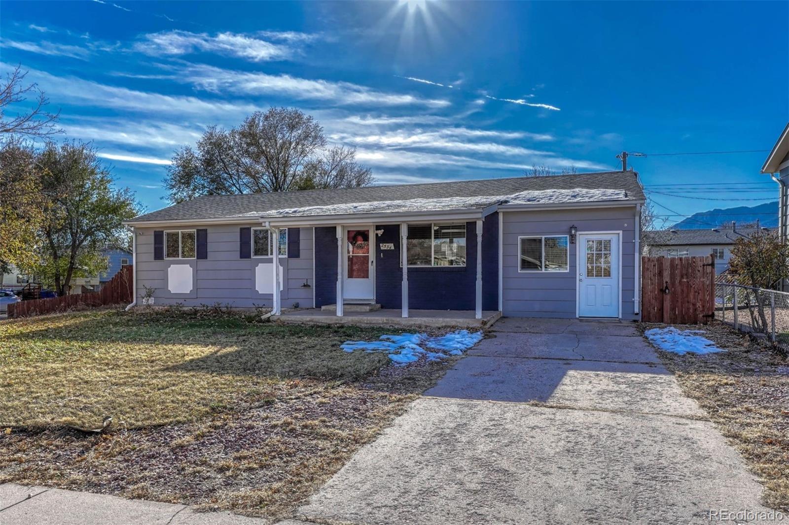 Pikes Peak Park Colorado Springs Home | MLS #: 86381782534  Sonoma Drive, Colorado Springs Beds: 3 Baths: 2 Price: $325,000