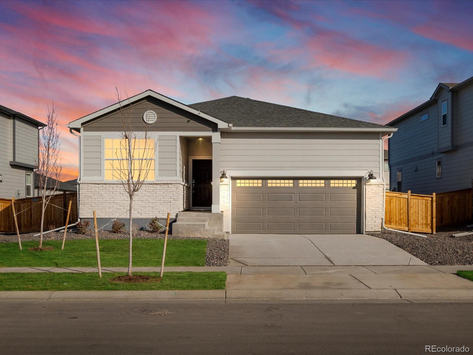 9110  Pitkin Street, commerce city MLS: 6535589 Beds: 3 Baths: 2 Price: $527,990