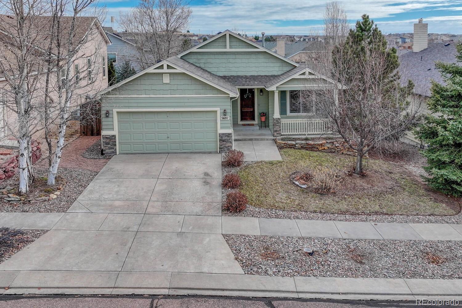 Indigo Ranch Colorado Springs Home | MLS #: 89785055687  Chicora Drive, Colorado Springs Beds: 4 Baths: 3 Price: $529,900
