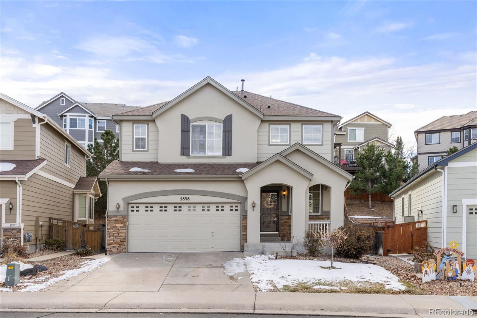 2898  Night Song Way, castle rock MLS: 5422112 Beds: 5 Baths: 4 Price: $629,000