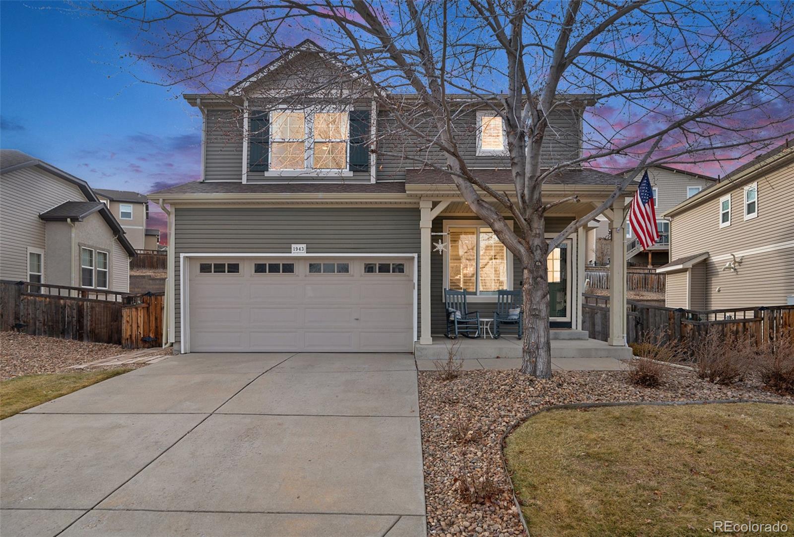 1943  Morningview Lane, castle rock MLS: 5071462 Beds: 3 Baths: 3 Price: $585,000