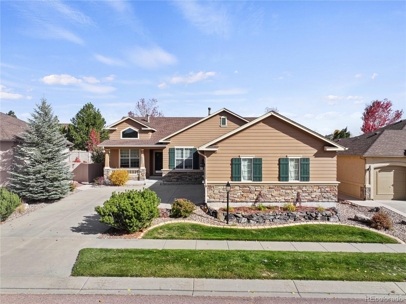 Indigo Ranch Colorado Springs Home | MLS #: 86588905965  Whiskey River Drive, Colorado Springs Beds: 4 Baths: 3 Price: $600,000