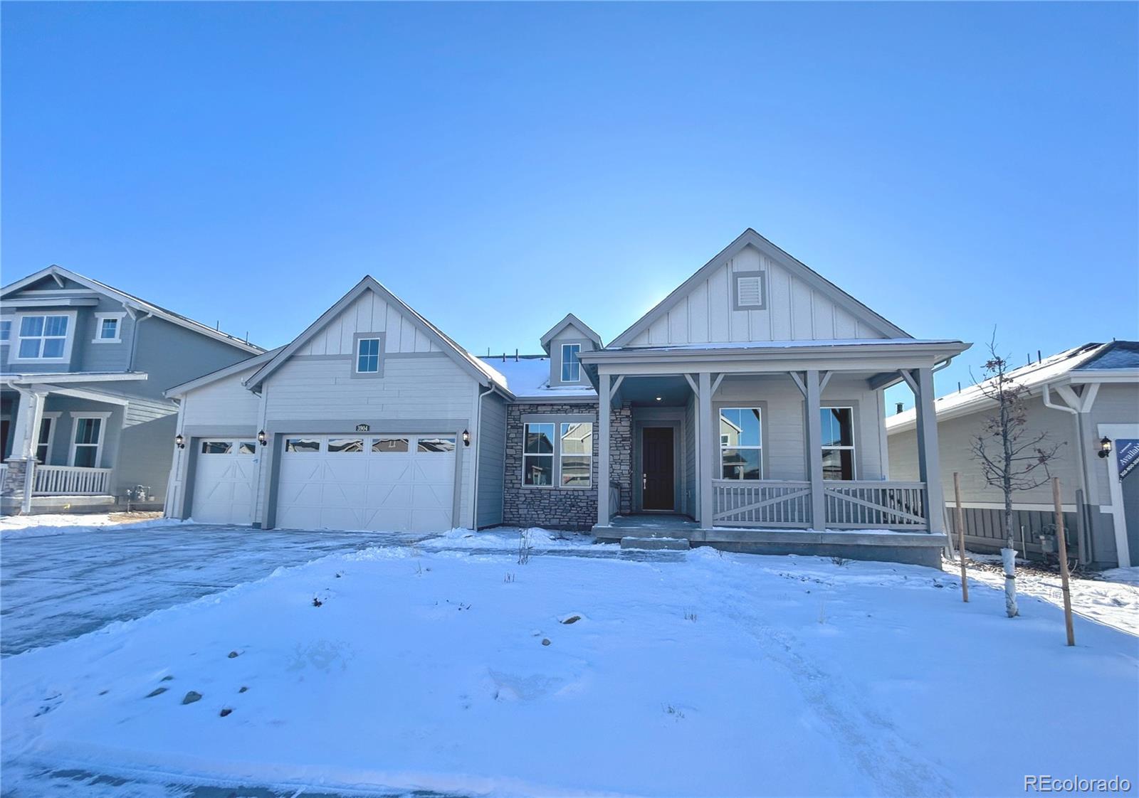 3904  Treadway Point, castle rock MLS: 8437531 Beds: 3 Baths: 4 Price: $1,174,900