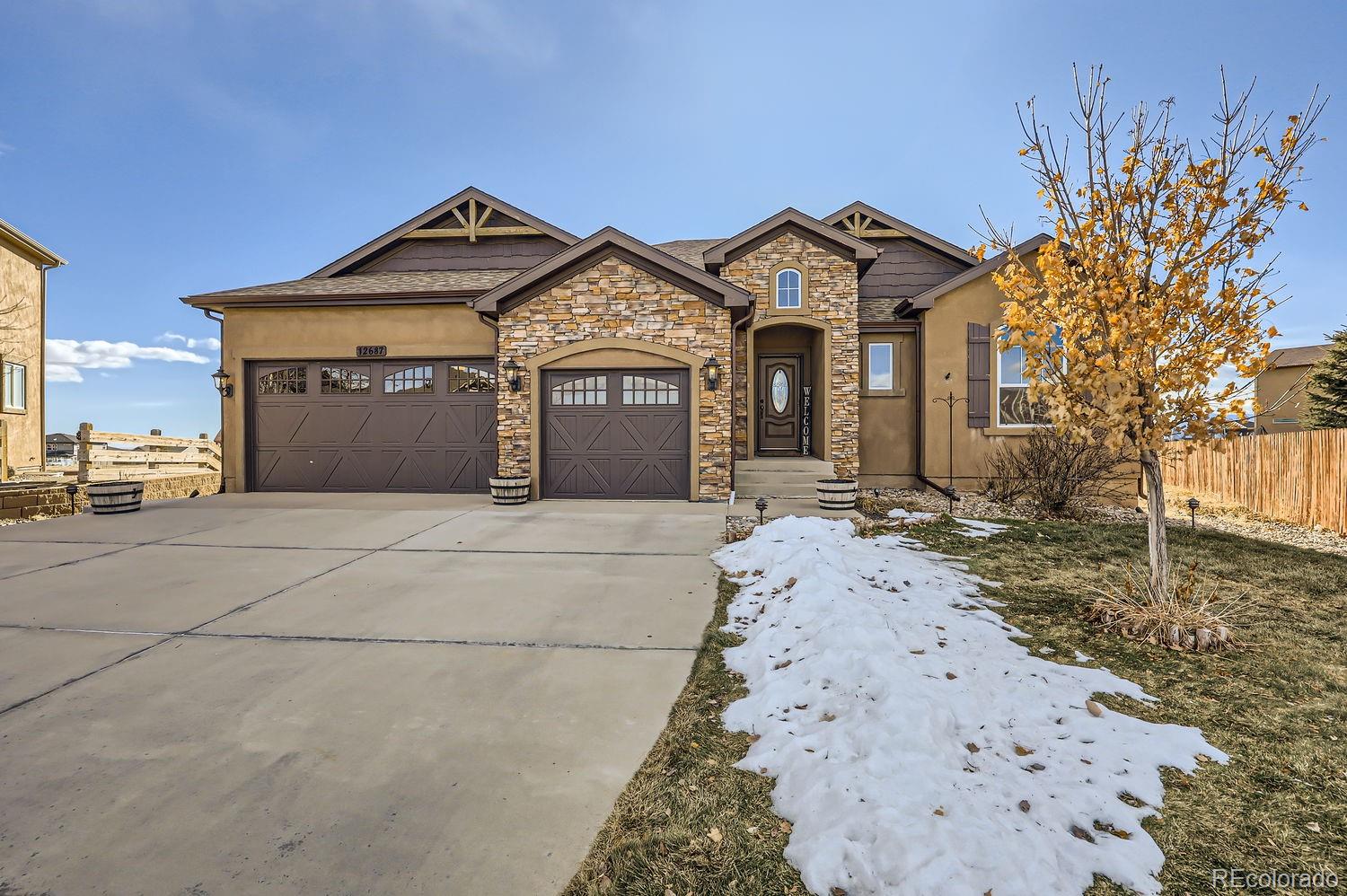 Meridian Ranch Peyton Home | MLS #: 619282812687  Handles Peak Way, Peyton Beds: 6 Baths: 4 Price: $699,000