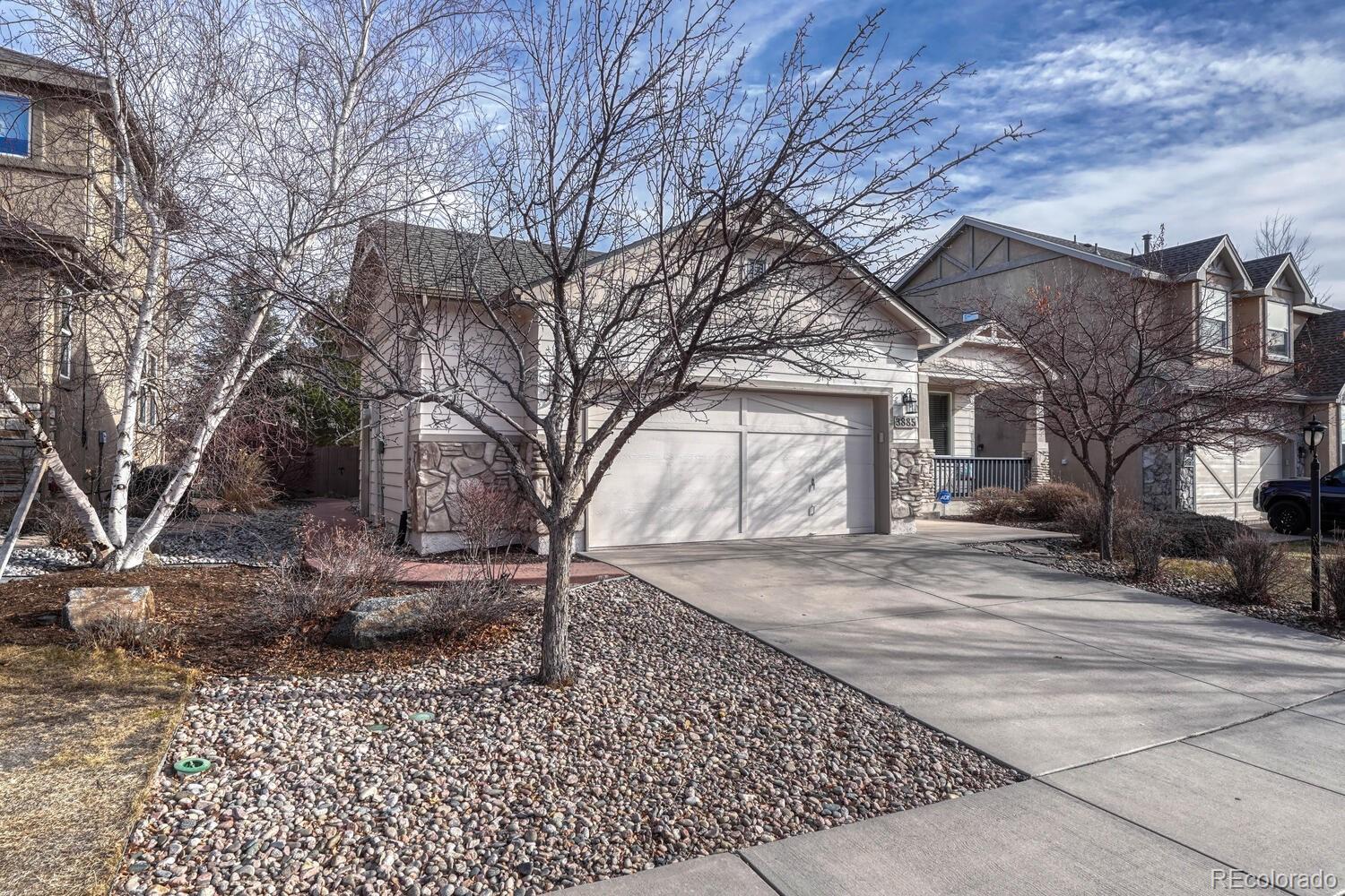 Pine Creek Colorado Springs Home | MLS #: 37667963885  Cherry Plum Drive, Colorado Springs Beds: 4 Baths: 3 Price: $595,000