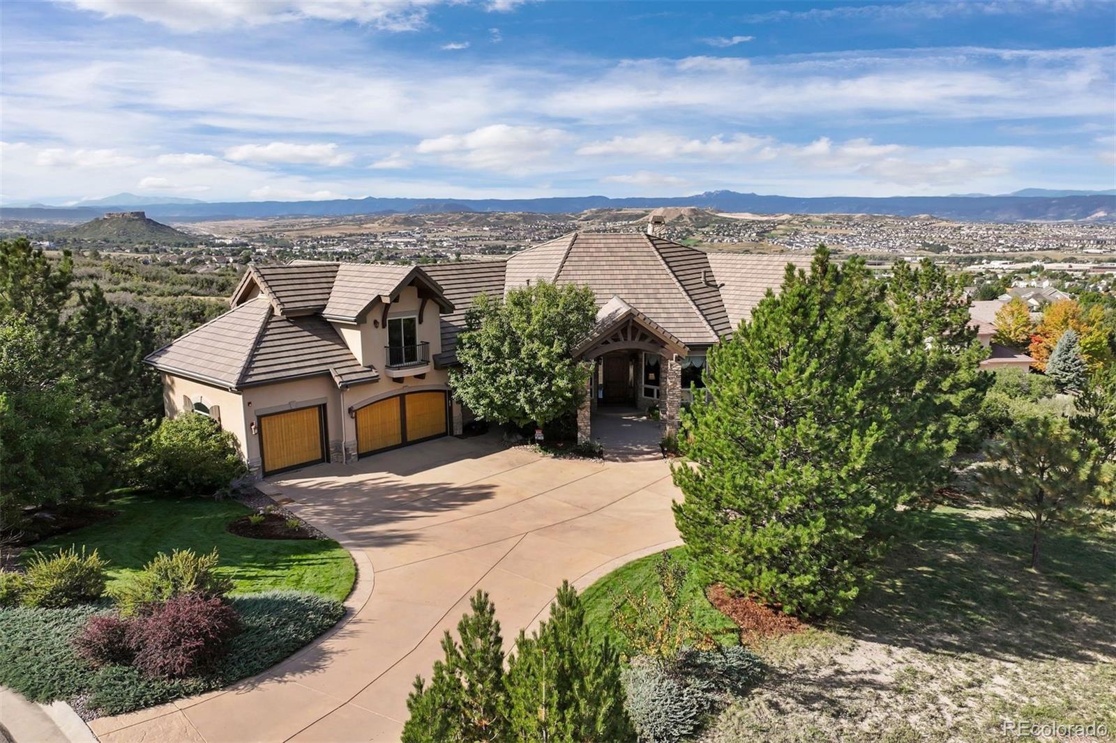 4479  Tierra Alta Drive, castle rock MLS: 7412251 Beds: 5 Baths: 7 Price: $2,595,000