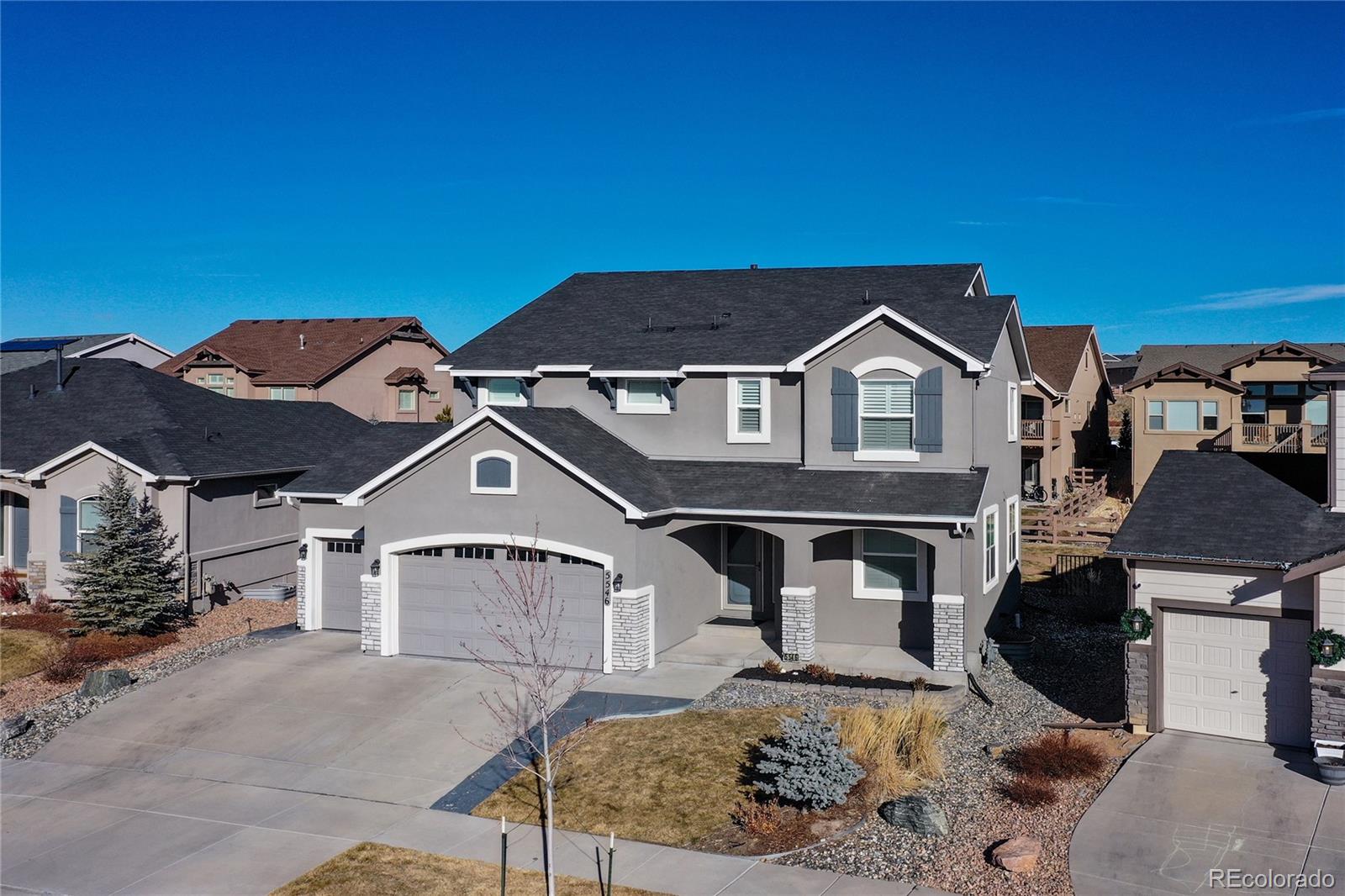 Wolf Ranch Colorado Springs Home | MLS #: 41607945546  Tonbridge Place, Colorado Springs Beds: 5 Baths: 4 Price: $850,000
