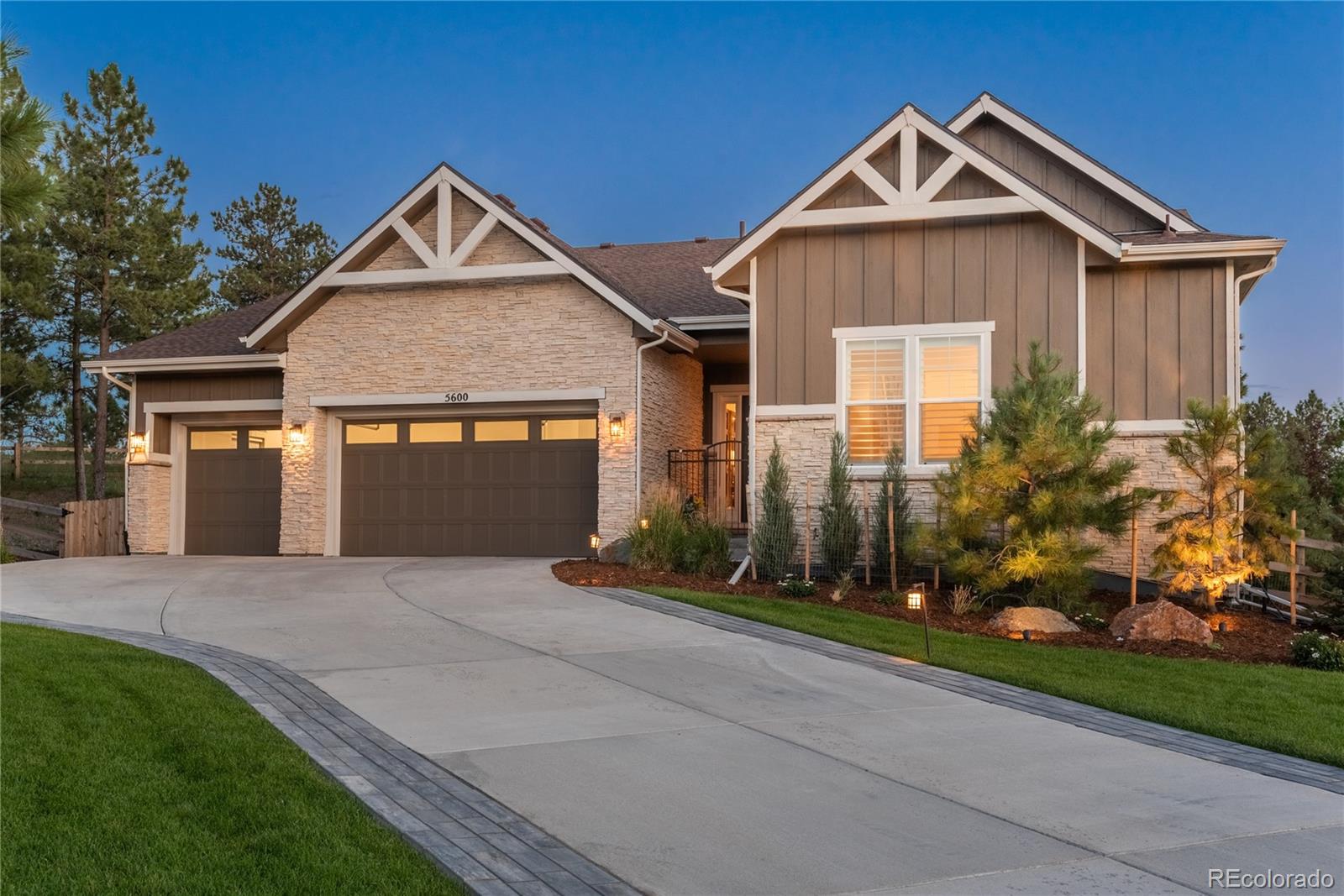 The Pinery Parker Home | MLS #: 75212015600  Heritage Oak Drive, Parker Beds: 5 Baths: 4 Price: $1,500,000