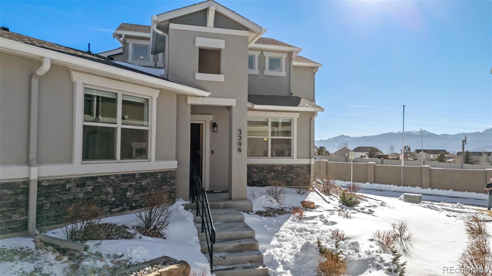 Briargate Colorado Springs Condo / Townhome | MLS #: 22800003206  Cloudy Sky Heights , Colorado Springs Beds: 3 Baths: 3 Price: $459,900