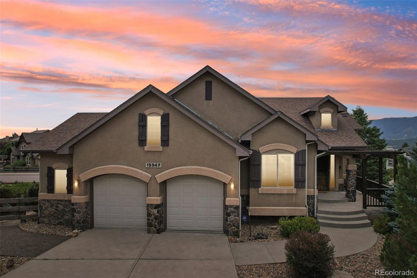 Jackson Creek Monument Home | MLS #: 925679115947  Bridle Ridge Drive, Monument Beds: 4 Baths: 3 Price: $750,000