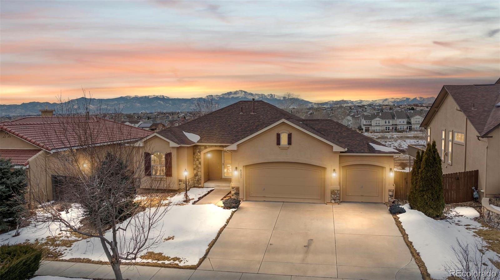 Indigo Ranch Colorado Springs Home | MLS #: 28986286392  Gunslinger Drive, Colorado Springs Beds: 5 Baths: 4 Price: $650,000
