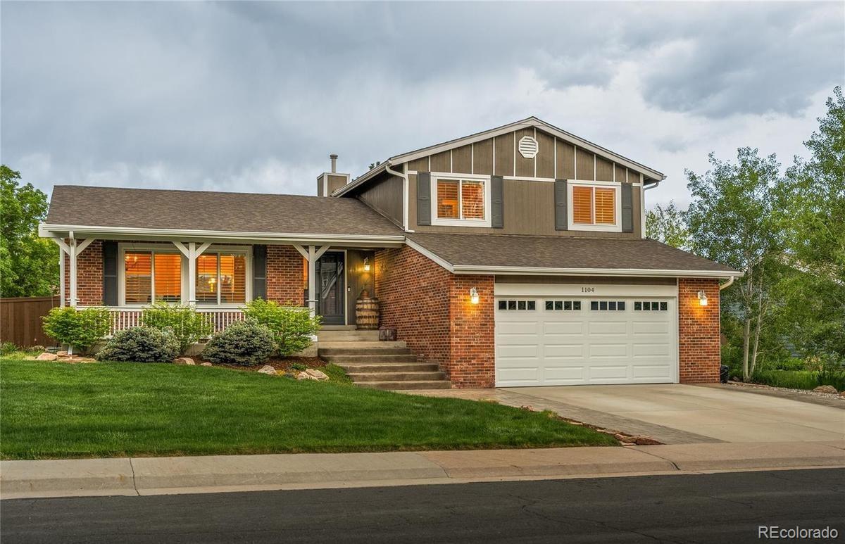 1104  Fieldstone Place, highlands ranch MLS: 4602310 Beds: 3 Baths: 3 Price: $695,000