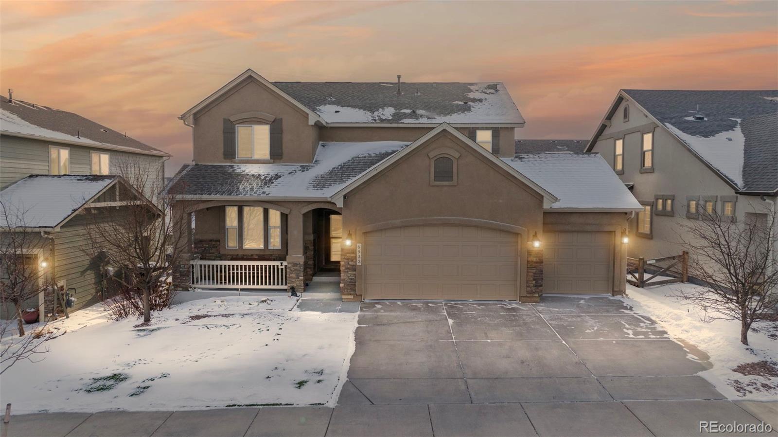 Banning Lewis Ranch Colorado Springs Home | MLS #: 42935486933  Tahoe Rim Drive, Colorado Springs Beds: 5 Baths: 4 Price: $639,900