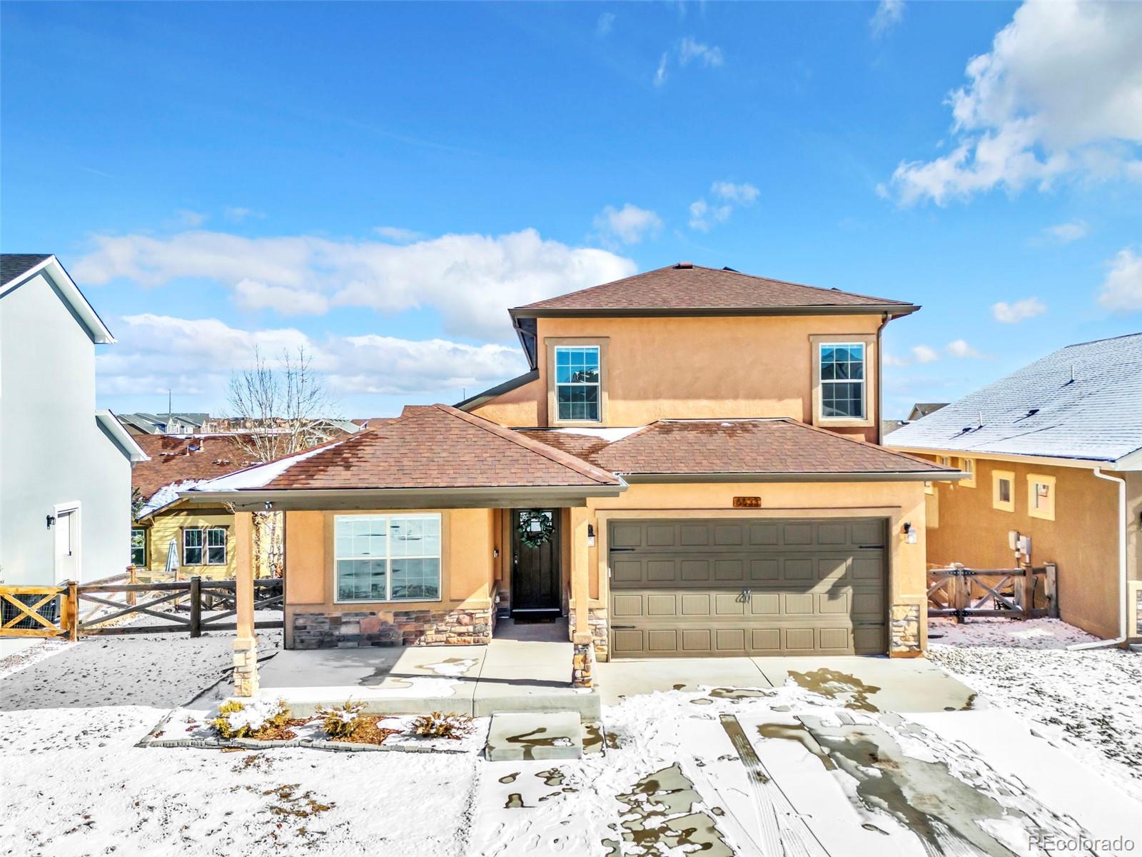 Banning Lewis Ranch Colorado Springs Home | MLS #: 66059446633  Hidden Hickory Circle, Colorado Springs Beds: 4 Baths: 3 Price: $515,000
