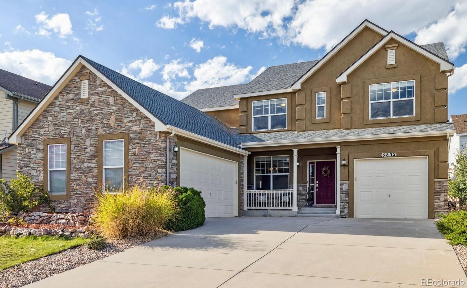 Wolf Ranch Colorado Springs Home | MLS #: 60983555852  Revelstoke Drive, Colorado Springs Beds: 6 Baths: 5 Price: $769,000