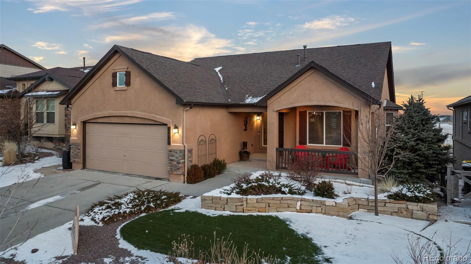 Banning Lewis Ranch Colorado Springs Home | MLS #: 80146868745  Meadow Tree Trail, Colorado Springs Beds: 4 Baths: 3 Price: $600,000