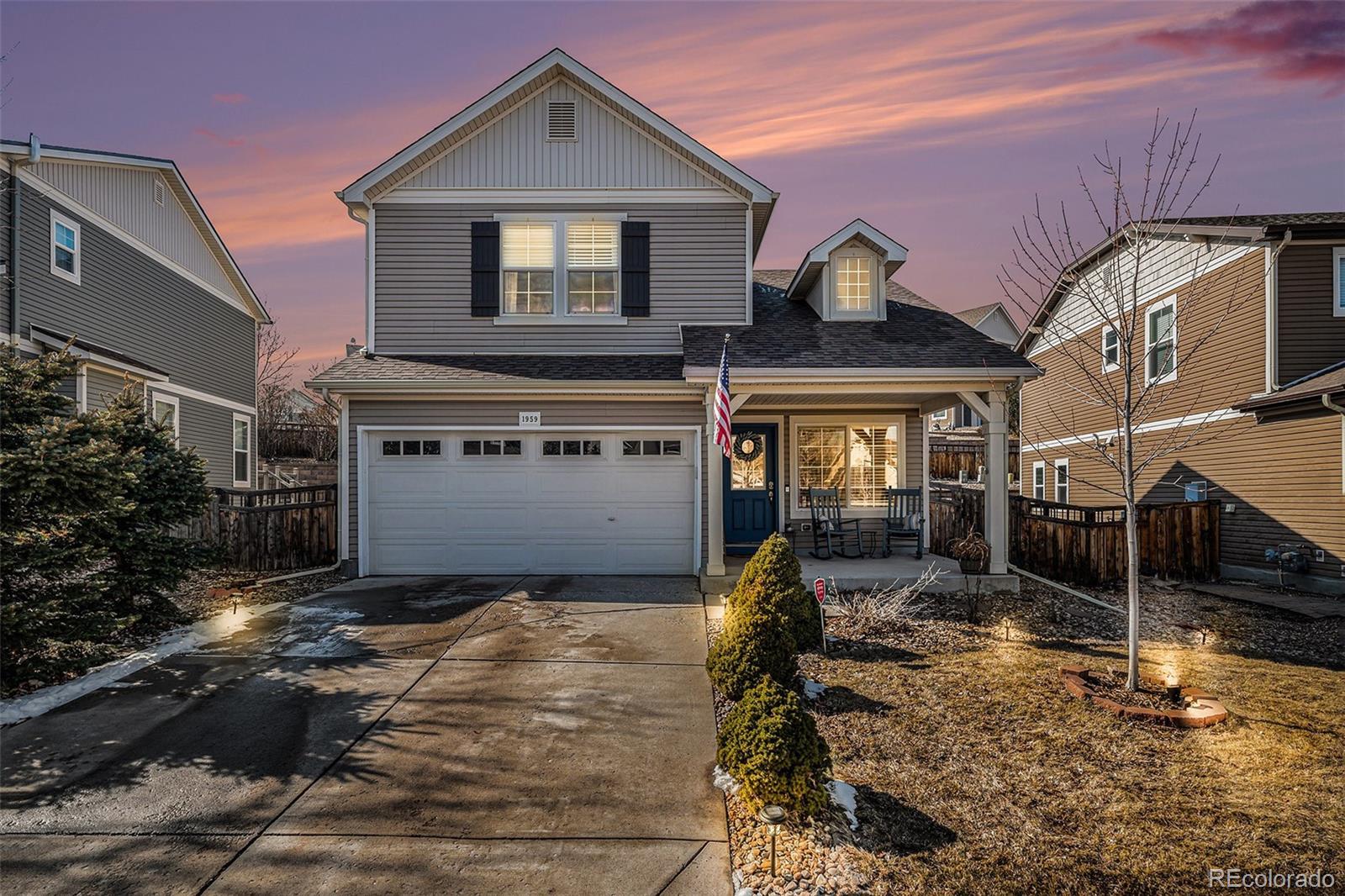 1959  Morningview Lane, castle rock MLS: 7504594 Beds: 3 Baths: 3 Price: $557,000