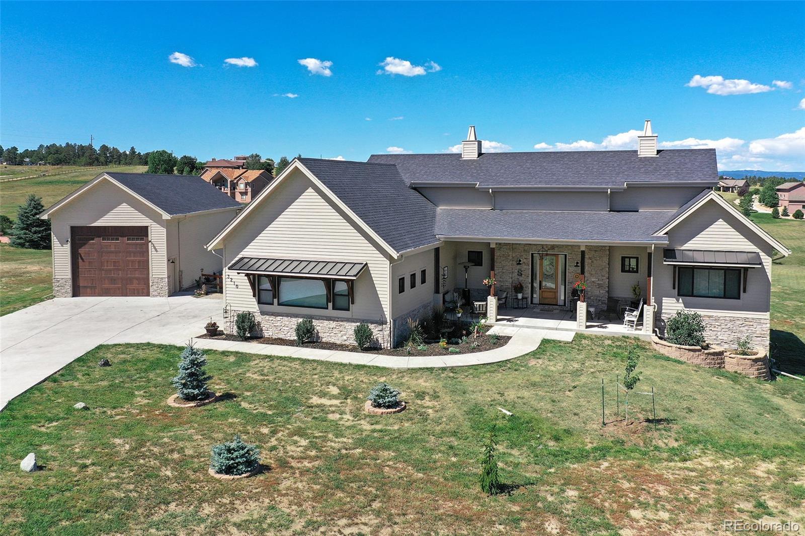 Cherry Creek Crossing Colorado Springs Home | MLS #: 59828493210  Double Tree Court, Colorado Springs Beds: 4 Baths: 4 Price: $1,295,000