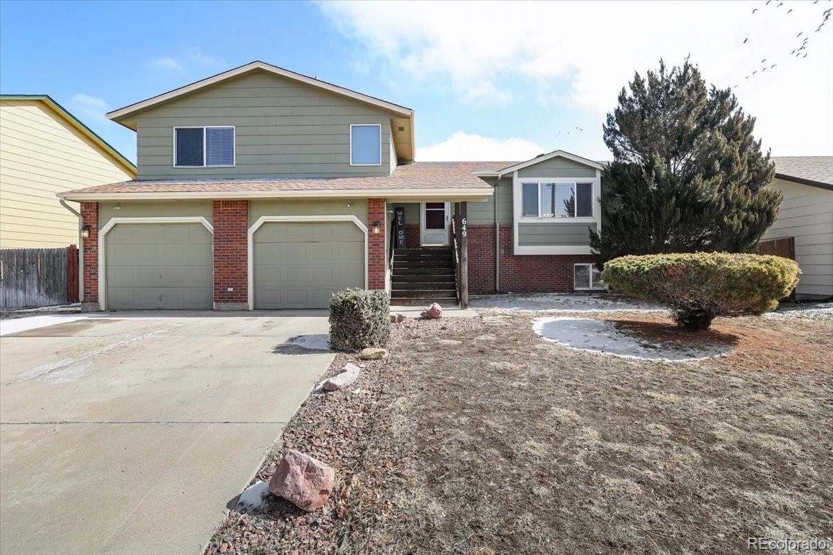 Fountain Valley Colorado Springs Home | MLS #: 6515365649  Widick Street, Colorado Springs Beds: 5 Baths: 3 Price: $440,000