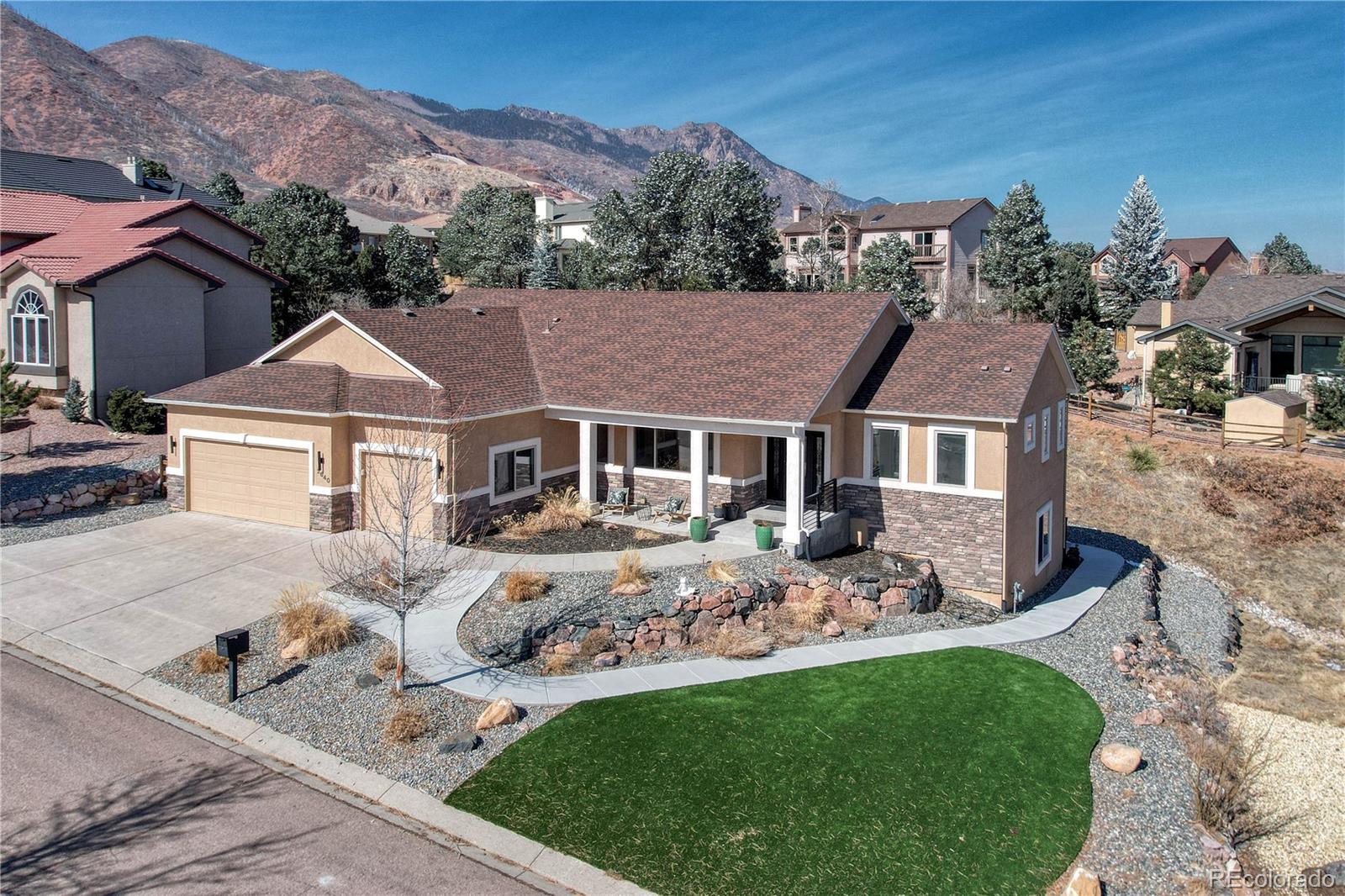 Mountain Shadows Colorado Springs Home | MLS #: 90507702640  Brogans Bluff Drive, Colorado Springs Beds: 4 Baths: 4 Price: $1,089,000