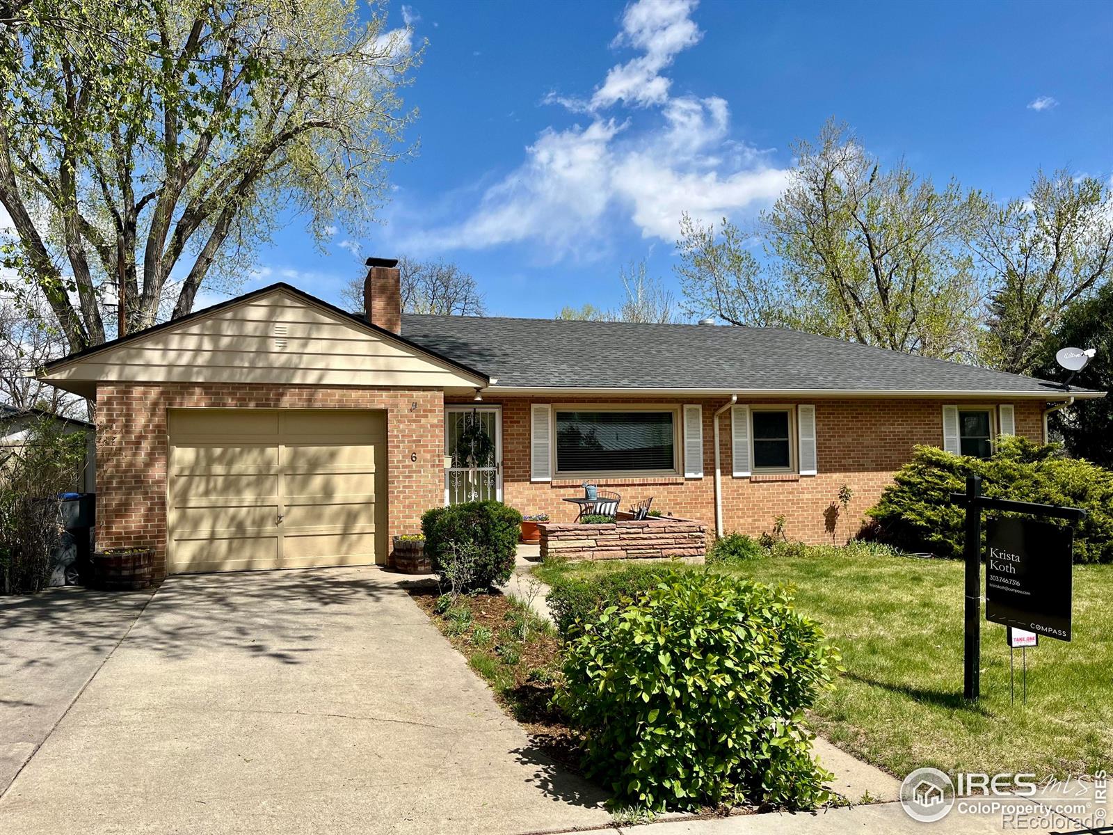 6  Sunset Circle, longmont MLS: 4567891027362 Beds: 3 Baths: 1 Price: $519,000