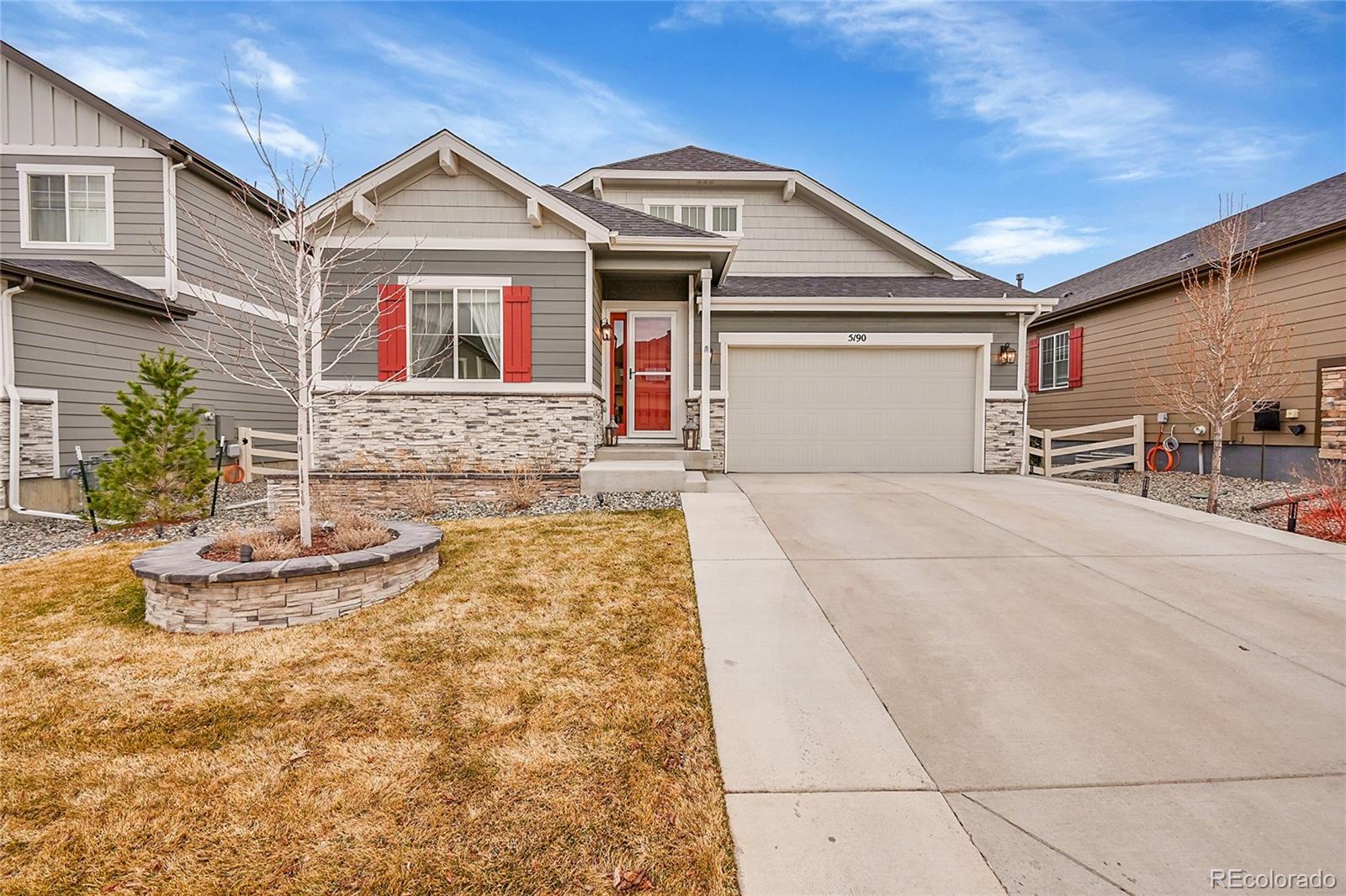 5190  Ditmars Trail, castle rock MLS: 5727507 Beds: 4 Baths: 3 Price: $740,000
