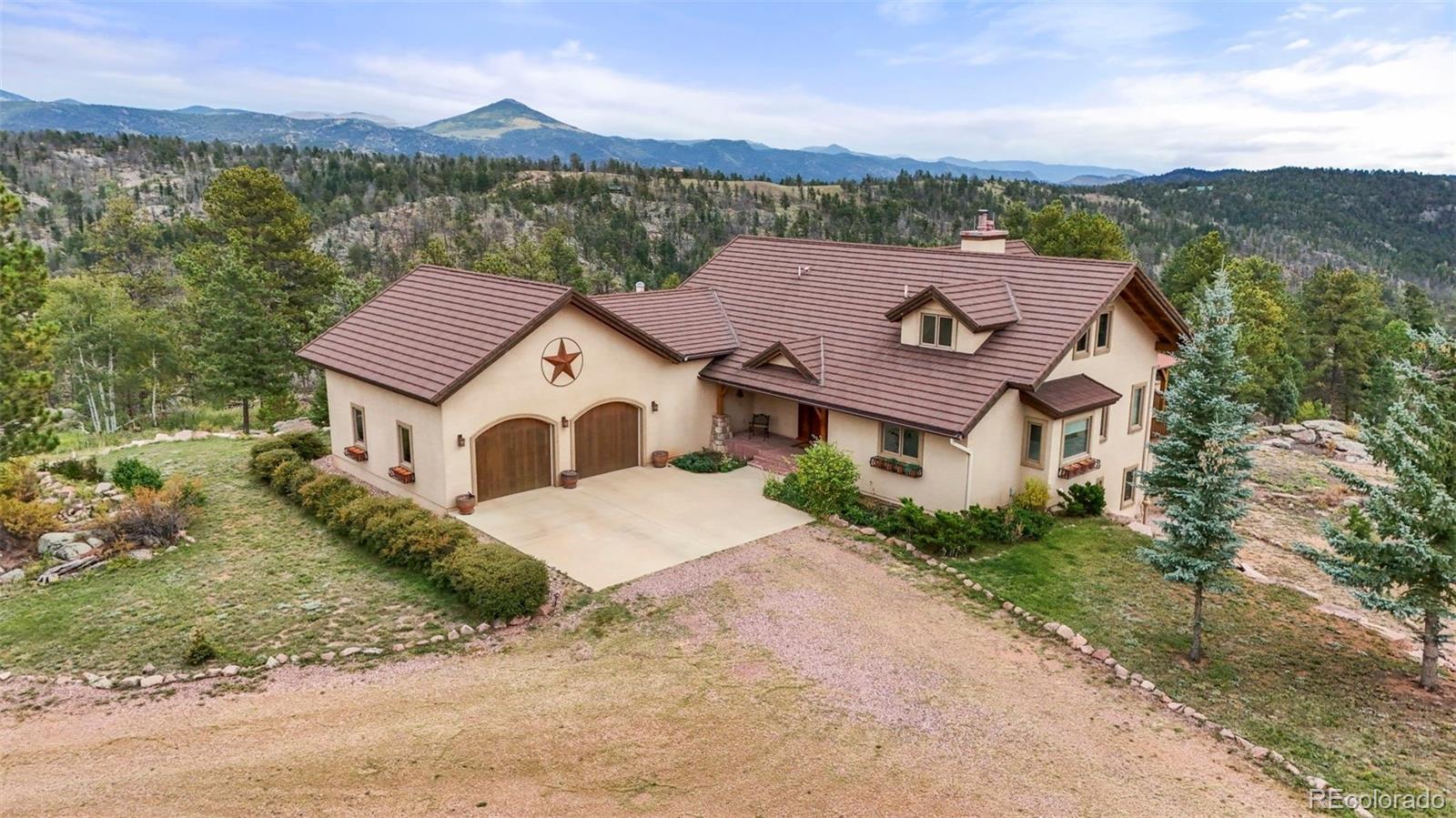 Sunrise Ridge Ranch Florissant Home | MLS #: 1940059436  Hawk Lane, Florissant Beds: 4 Baths: 5 Price: $1,189,000