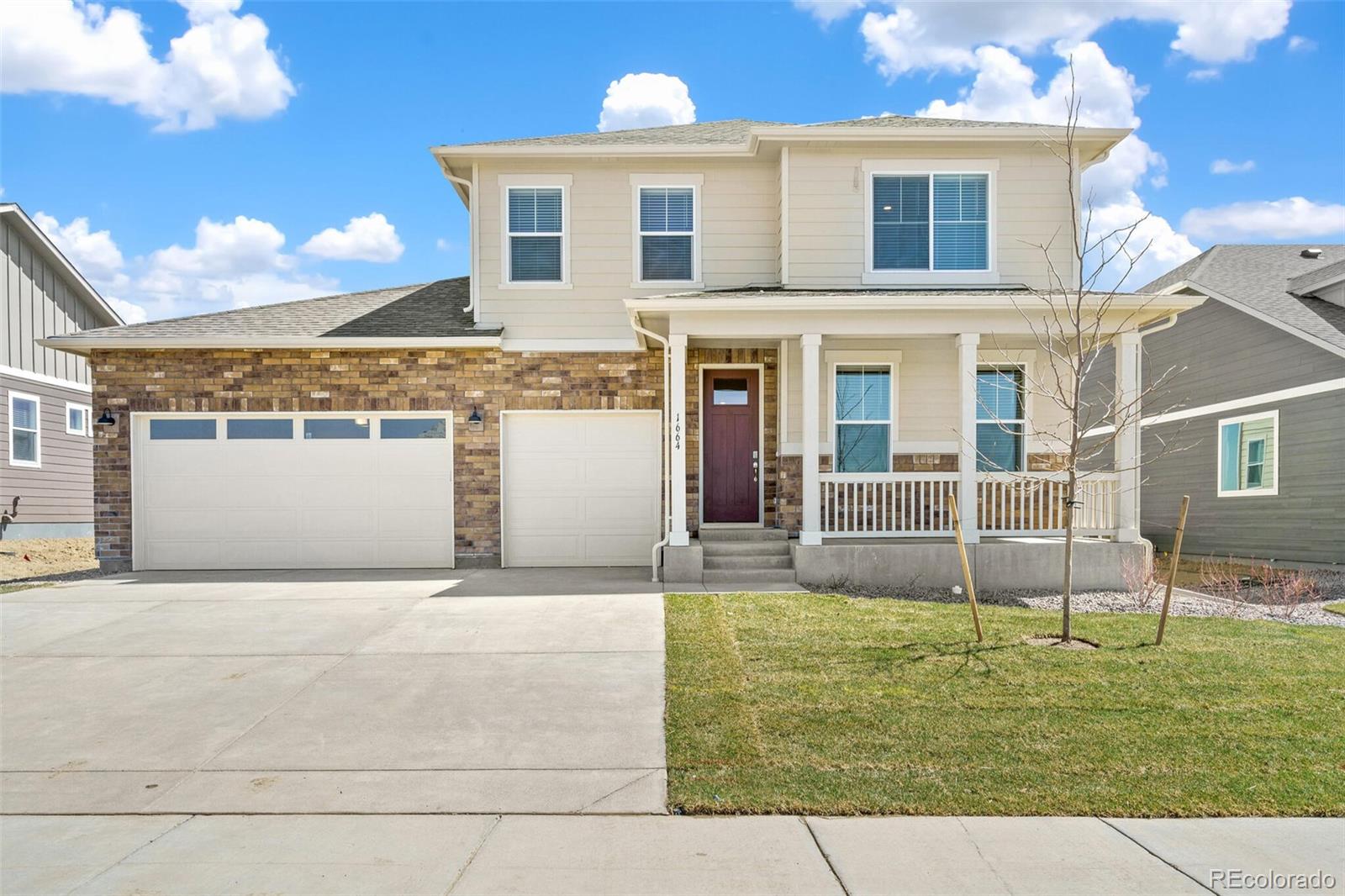 Vantage Berthoud Home | MLS #: 63675631850  Sawtooth Mountain Drive, Berthoud Beds: 4 Baths: 3 Price: $712,300