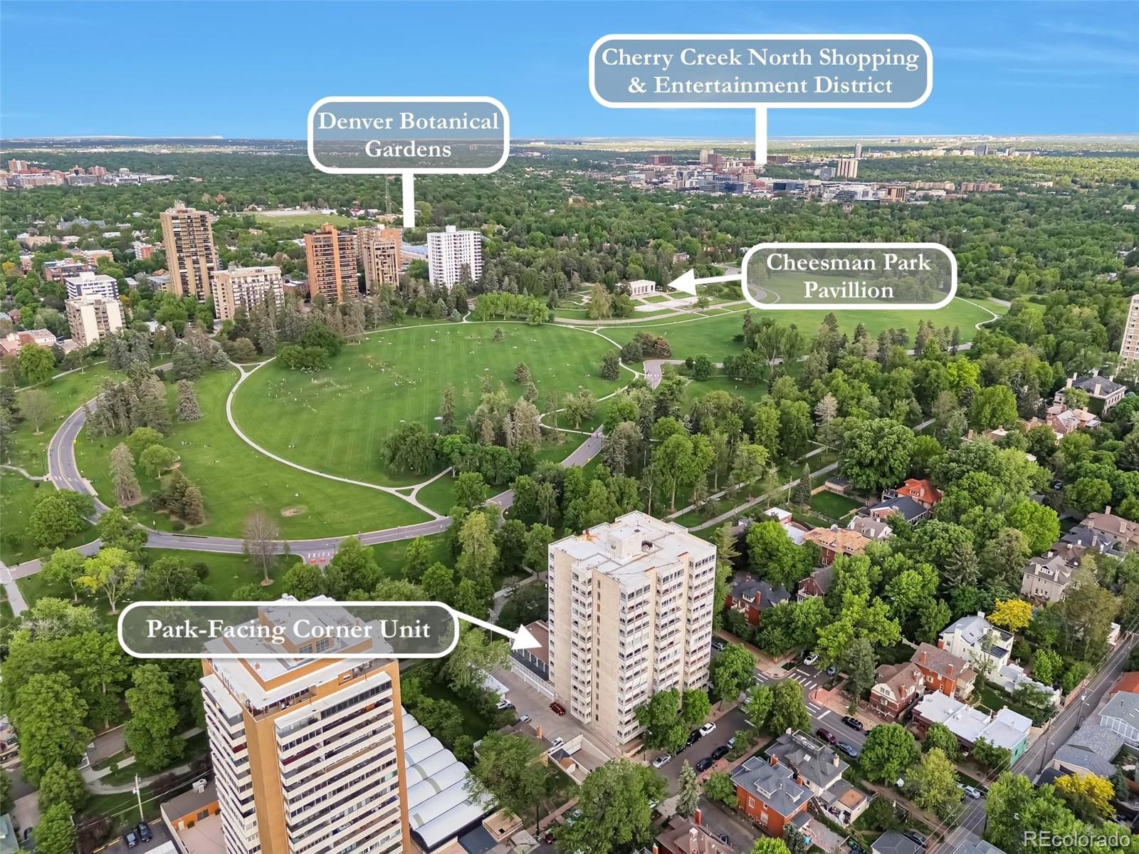 Cheesman Park Denver Condo / Townhome | MLS #: 34405261200 N Humboldt Street 604, Denver Beds: 2 Baths: 2 Price: $494,900