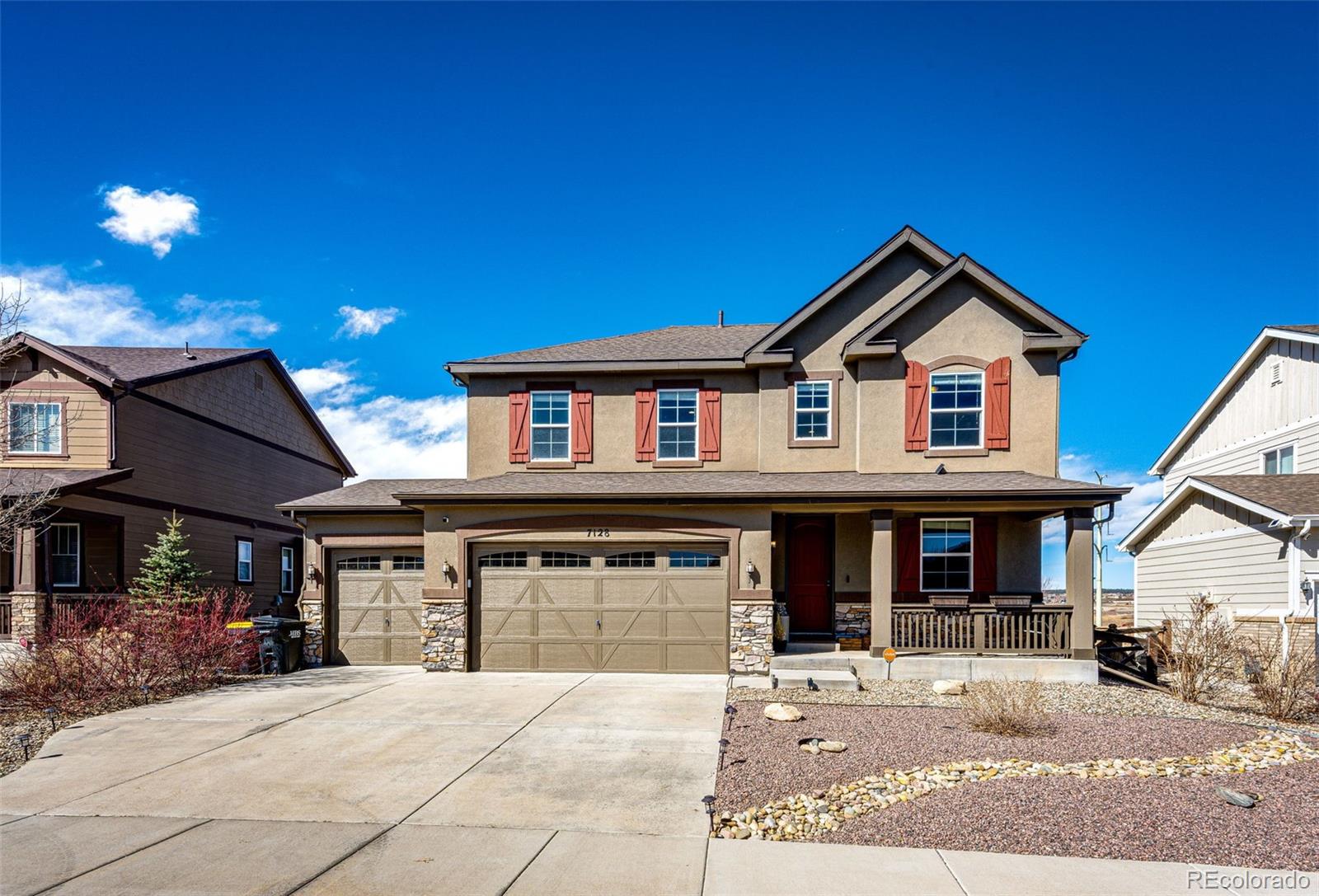 Banning Lewis Ranch Colorado Springs Home | MLS #: 76626597128  Mountain Spruce Drive, Colorado Springs Beds: 5 Baths: 4 Price: $615,000